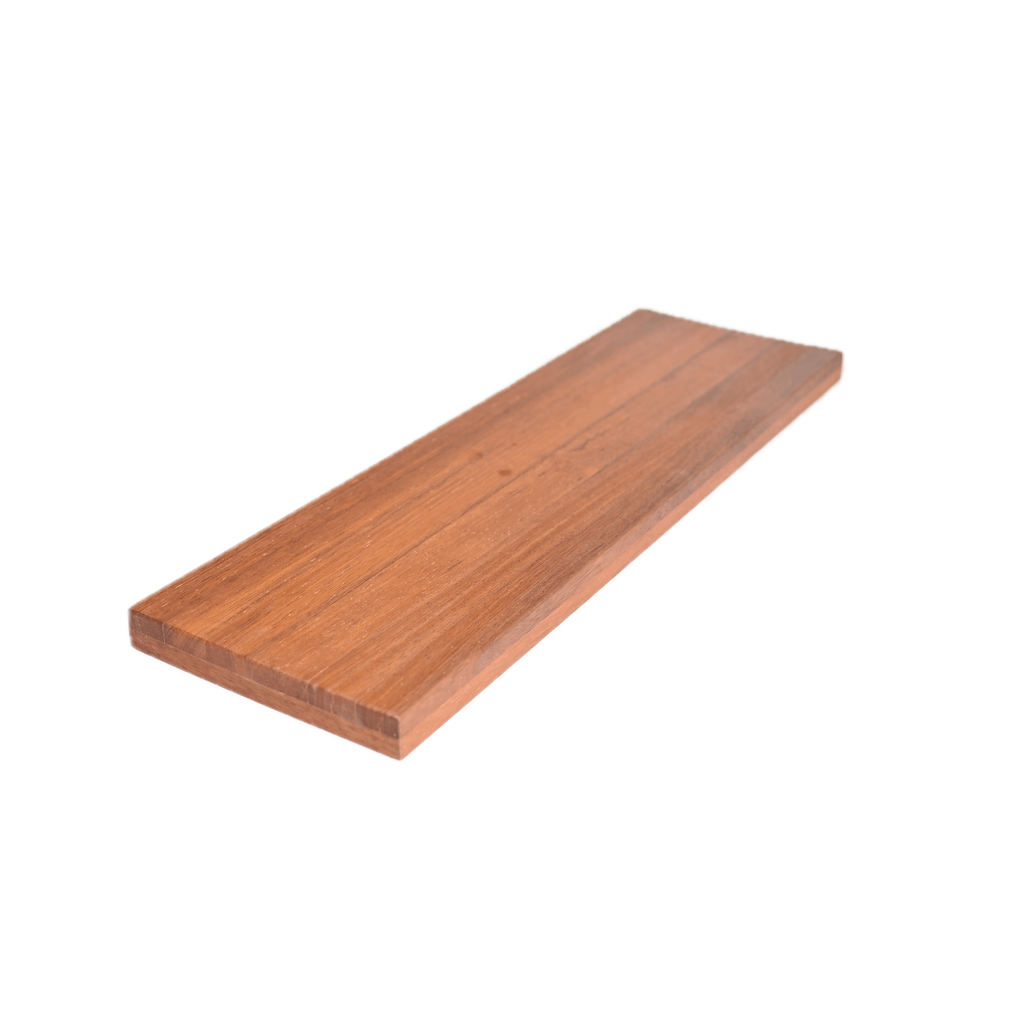 Tangga tangga bulat yang elegan di ruang tamu moden Elegant round-tip stair treads with wooden stairs and balusters