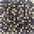 Azulejos de mosaico de vidrio de color mixto