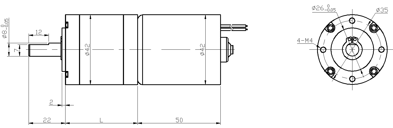 brushless motor gearbox