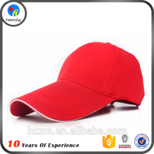 promotion plain long brim baseball cap