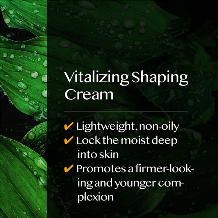 Advanced Vitalizing Shaping Cream Hydrating Face Moisturizer Anti-Aging Cream