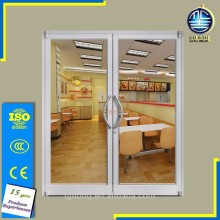 Lowest Price entrence aluminum doors with single or double glass
