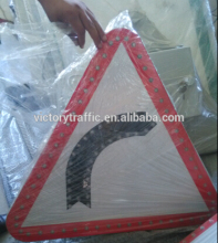 Solar LED Direction Guidance for Curve