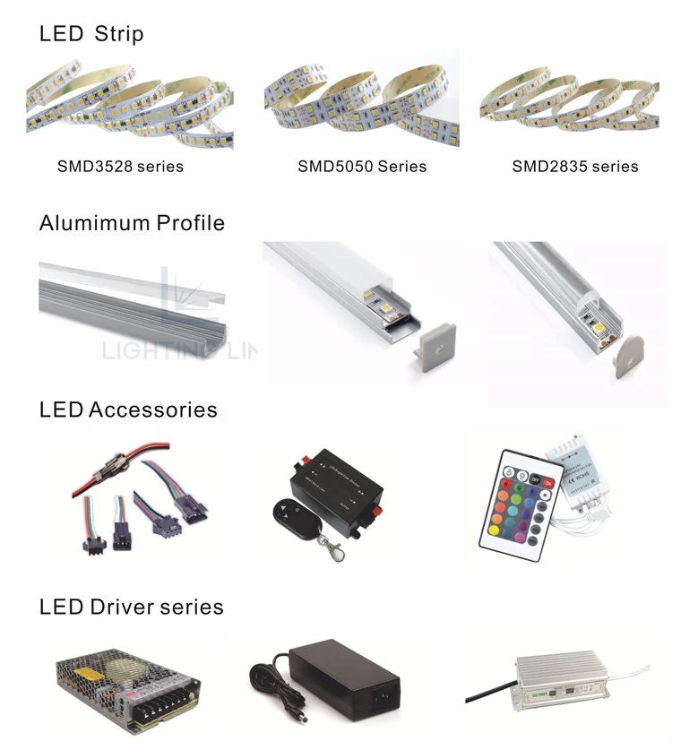 60LEDs/M SMD3014 Warm White LED Strip Light