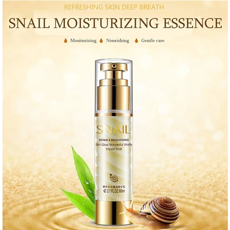 Custom Beauty Snail Repair Whitening Brightening Cream for Face & Body