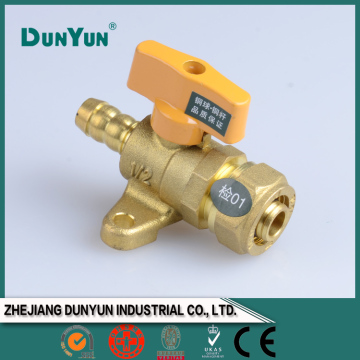 Compression propane gas valve