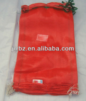 PP Leno onion mesh packing sacks 20kg