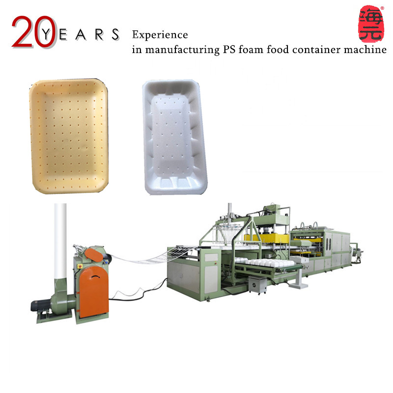 Disposable take away food box container making machine
