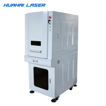 Full enclosure Fiber Laser Marking Machine Laser Ablation chips with CCD system