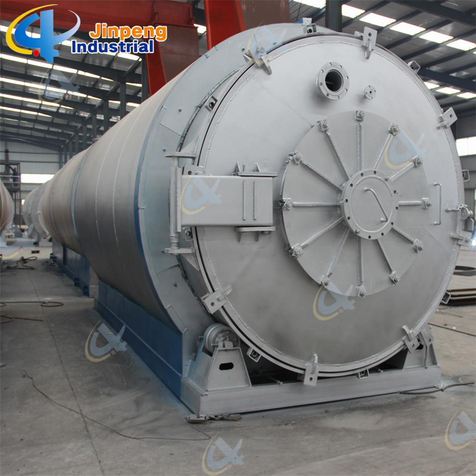 Waste Tire Recycle to Oil Pyrolysis Machine