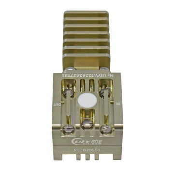 Ka Band WR28 BJ320 RF Waveguide Isolator High Isolation for Satcom