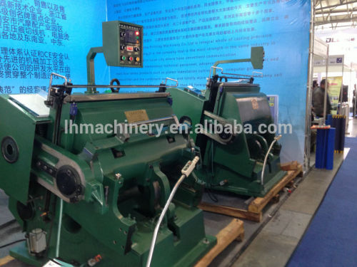 Semi-automatic manual die cutting press machine with CE