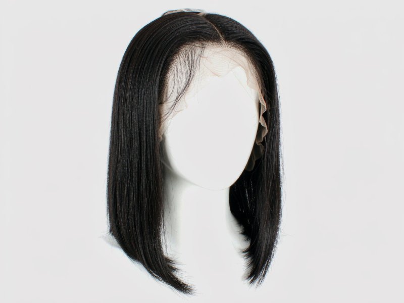 Natural Texture Synthetic Wig Heat Resistant Fiber Fashion Women Daily Wig