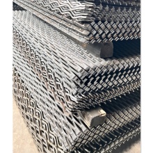 JIS G3351 Standard Expanded Metal Walkway Mesh for Solar Panel Construction