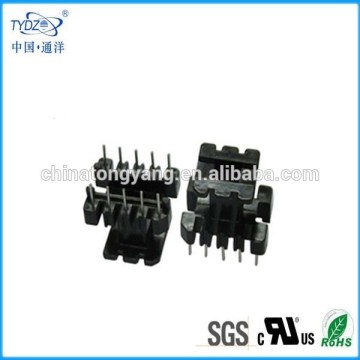 Hot sale EEL25/16/6 Vertical 4+4 transformer phenolic bobbin