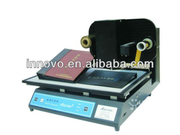 Plateless Digital hot stamping Foil Stamping digital foil printer