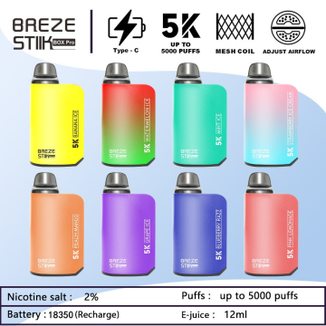 Breze pro Mesh Disposable Vape Kit 5000