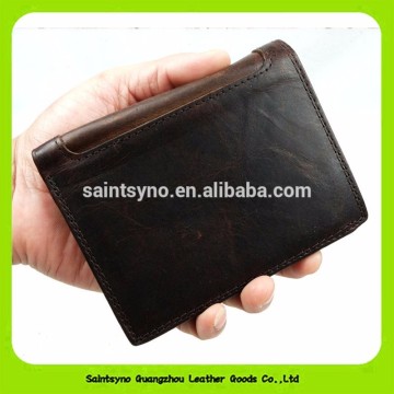 16926 Handmade leather wallet manufacturers men custom wallet
