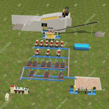 Cassiterite Tin Mineral Beneficiation Mining Equipment and Gravity Separation Methods for Tin Processing Plants