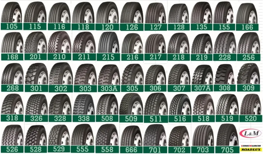 Longmarch Brand Tires for Europe Truck Tyre Light Truck Tyre Heavy Duty Truck Tire Tractor Tyre 13r22.5 315/70r22.5 295/80r22.5 385/55r22.5 435/50r19.5