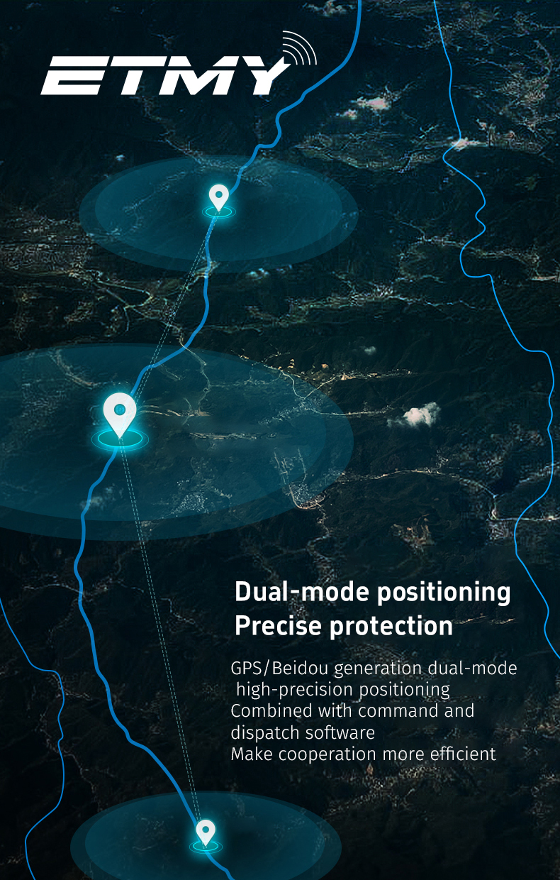 NXDN VHF/UHF Digital & Analog Portable Radios ET-D69 Walkie Talkie Handheld