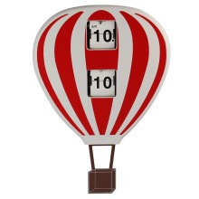 Balloon Shape Flip Wall Clock Fashion Design Popular Wall Clock