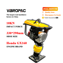 Shocking Tamping Rammer Machine 10KN for Road Construction