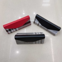 Triangle Design Foldable Handmade Sunglasses Case