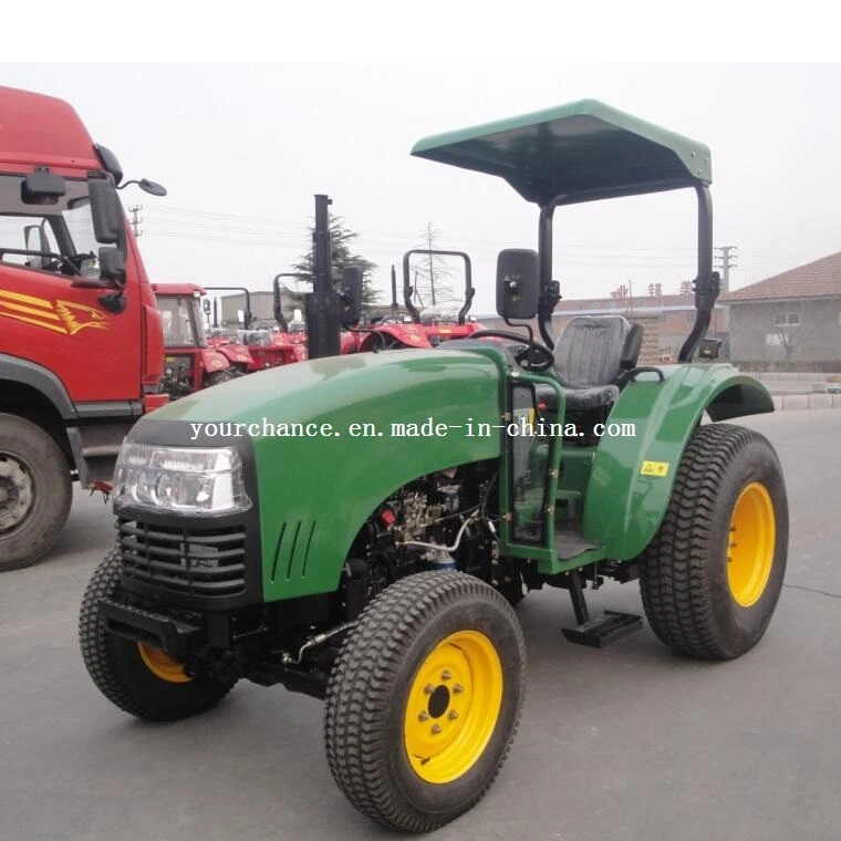 Fast Delivery Dq554 55HP 4X4 4WD Small Garden Tractor Lawn Tractor Mini Wheel Tractors From Tractor Manufacturer