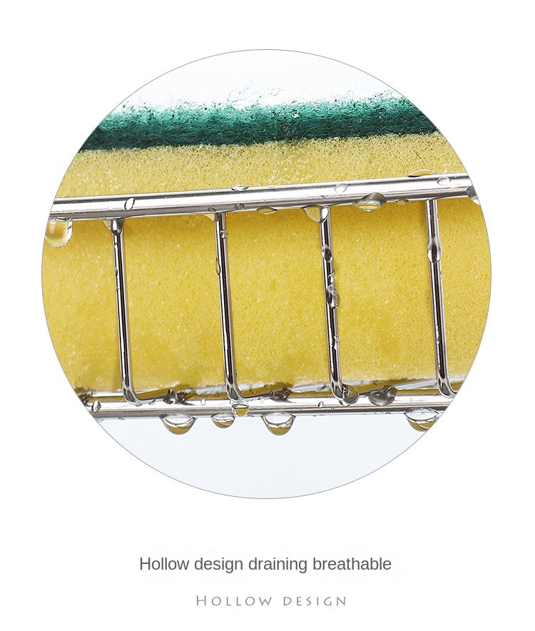 একক-স্তর স্টেইনলেস স্টীল কল স্টোরেজ রাক Single-Tier Stainless Steel Faucet Storage Rack