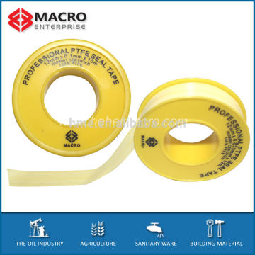 Yellow Color PTFE Seal Tape