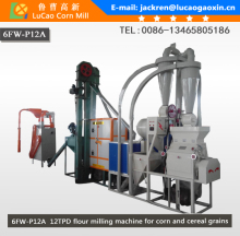 Automatic corn flour milling machine