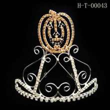 Halloween tiara,pumpkin tiara crown wholesale holiday tiara