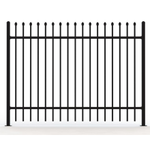 Steel fencing metal picket iron fence panels fence