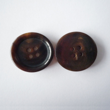 Natural horn toggle buttons for shirts with high quality