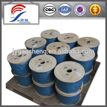 1x7 galvainzed steel wire rope