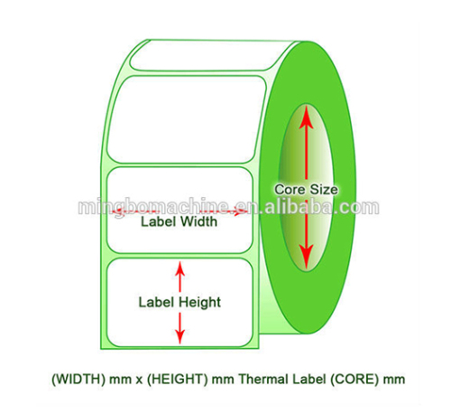 High Speed Blank Label Slitting and Rewinding Machine