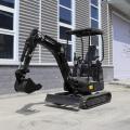 1,5 ton 1,8 ton mesin excavator mini hidrolik