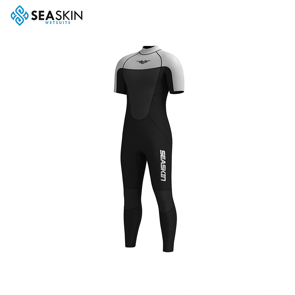 Seaskin 2mm New Wetsuit Pria One Piece Wetsuit