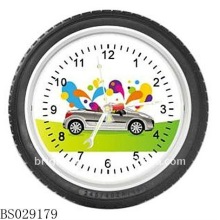 10" tyre wall clock