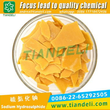 sodium sulphide yellow/red flakes 60%min