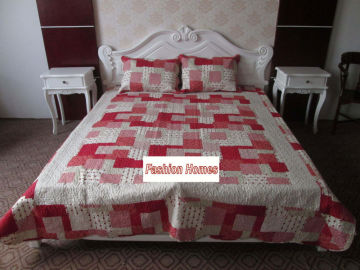 Fashion Homes /printed quilt cover set/quilt sets