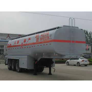 28T Three Axles Fuel Tank نصف مقطورة