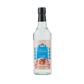 500ml Glass Bottle White Rice Vinegar