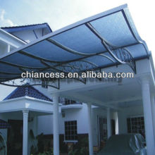 China polycarbonate solid sheet strong roofing pc shade