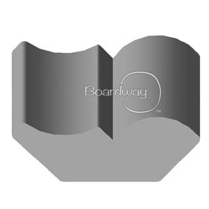 Made-in-China Plastic PVC Profile for inside decoration