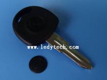 Left blade Opel transponder chip key shell blank cover case fob
