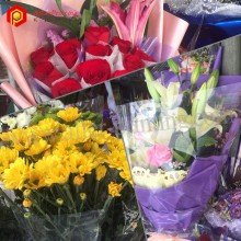 Transparent BOPP Plastic Film Wrap for Flower