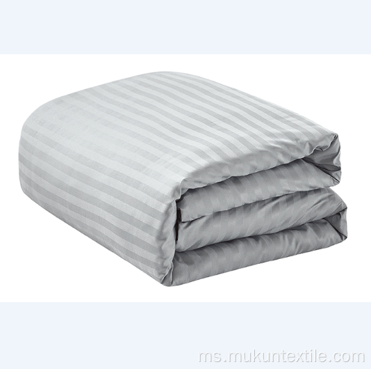 Stripe Polyester Wrinkle &amp; Fade Tahan Bedding Set