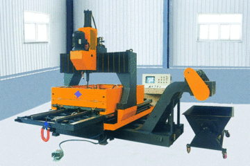 CNC Plate Drilling Machine With Double Working Tables